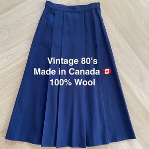 Vintage 80’s wool Skirt